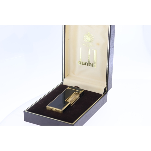 62 - Possessions of Sir Denning Pearson, the Chief Engineer at Rolls Royce. Vintage Dunhill Rollagas Blac... 