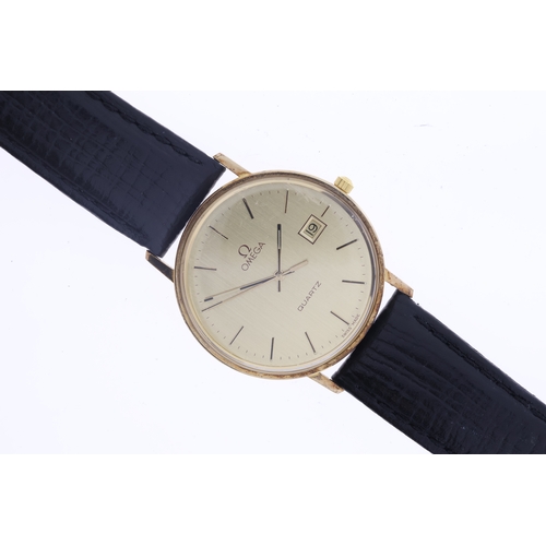 77 - Brand: Vintage Omega
 Movement: Quartz
 Dial shape: Circular
 Dial colour: Champagne
 Dial features:... 