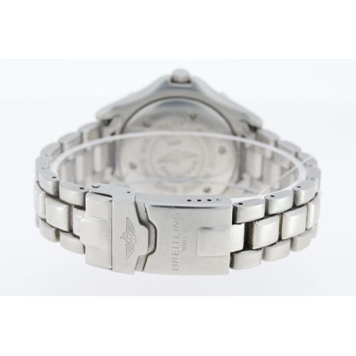 84 - Brand: Breitling
 Model Name: Colt
 Reference: A57035
 Movement: Quartz
 Papers: Yes
 Year: 1997
 Di... 