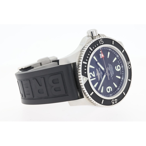 116 - Brand: Breitling 
Model Name: Superocean 44
Reference: A17367
Complication: Date
Movement: Automatic... 