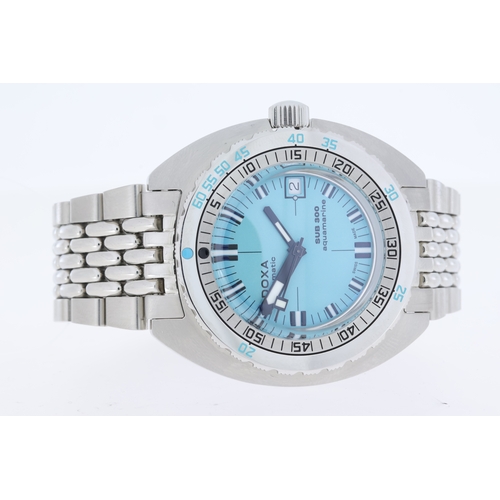 129 - Brand: Doxa
 Model Name: Sub 300
 Reference: 821.10.241.10
 Complication: Date
 Movement: Automatic
... 