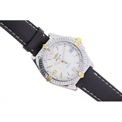 18 - Brand: Breitling
 Model Name: Windrider
 Reference: B10050
 Complication: Date
 Movement: Automatic
... 