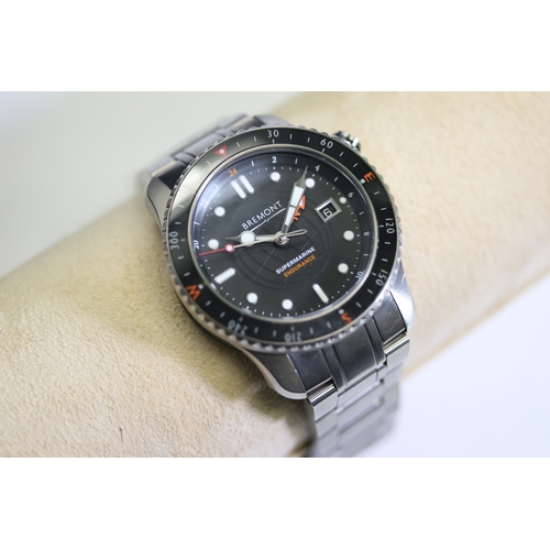19 - Brand: Bremont 
 Model Name: Supermarine Endurance
 Reference: S500-T
 Complication: Date
 Movement:... 