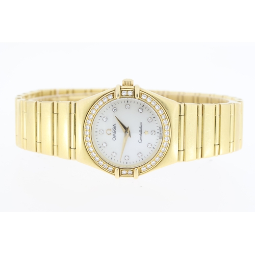 29 - Brand: Ladies Omega
 Model Name: Constellation
 Reference: 1177.75
 Movement: Quartz
 Box: Yes
 Pape... 