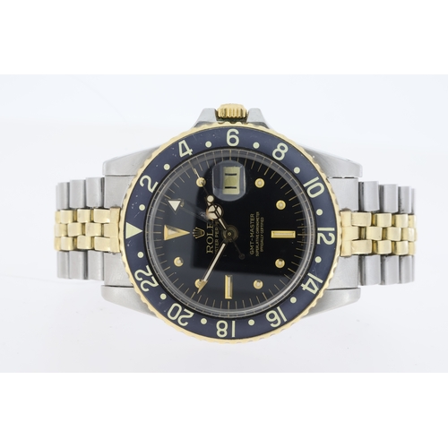 34 - Brand: Rolex
 Model Name: GMT Master Steel & Gold
 Reference: 1675
 Complication: GMT
 Movement: Aut... 