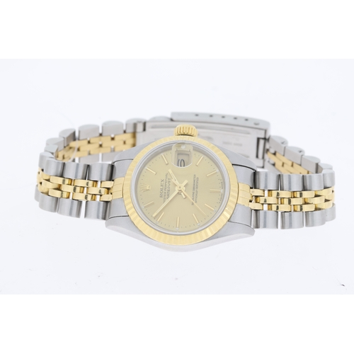 5 - Brand: Ladies Rolex
 Model Name: Datejust 26 
 Reference: 69173
 Complication: Date
 Movement: Autom... 