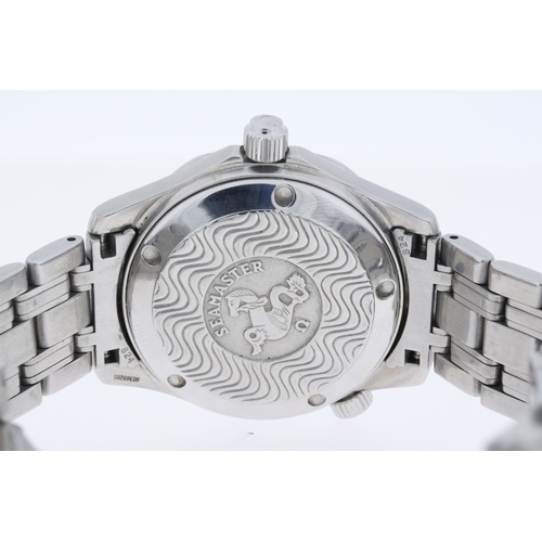 57 - Brand: Omega
 Model Name: Seamaster Mid Size
 Complication: Date
 Movement: Automatic
 Year: Circa 1... 