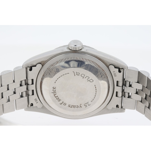 9 - Brand: Rolex
 Model Name: Datejust 36
 Reference: 16220
 Complication: Date
 Movement: Automatic
 Ye... 