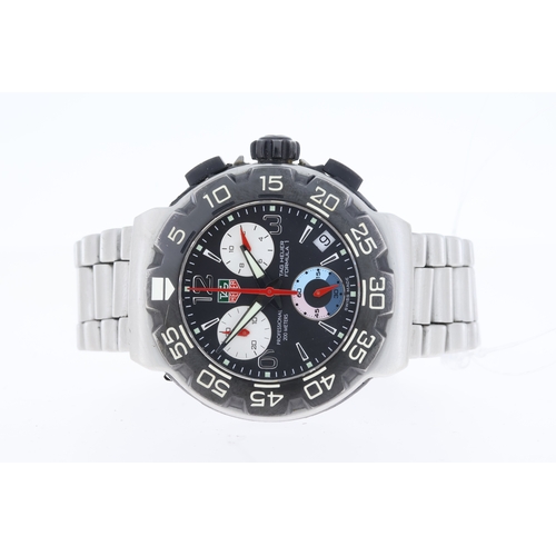 98 - Brand: Tag Heuer
 Model Name: Formula 1
 Reference: CAC1110-0
 Complication: Chronograph
 Movement: ... 