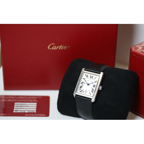 14 - Brand: Cartier
 Model Name: Tank Solo XL
 Reference: 3800
 Movement: Automatic
Box: Yes
Papers: Yes
... 
