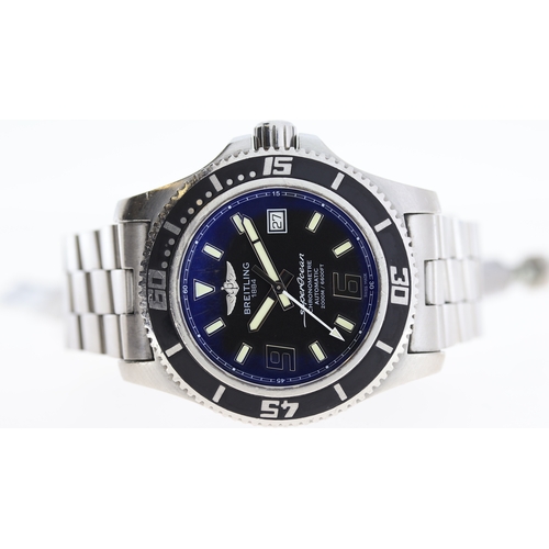 1 - Brand: Breitling
 Model Name: Superocean 
 Reference: A17391
 Movement: Automatic
 Dial shape: Circu... 