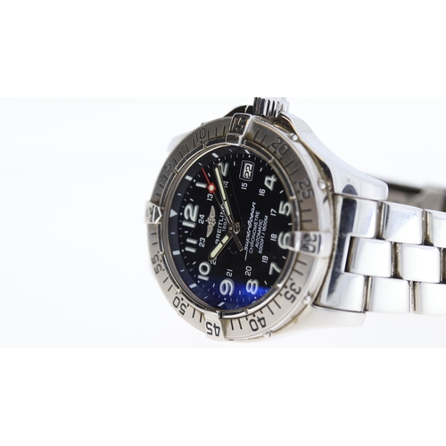 11 - Brand: Breitling
 Model Name: Superocean 
 Reference: A17360
 Movement: Automatic
 Dial shape: Circu... 