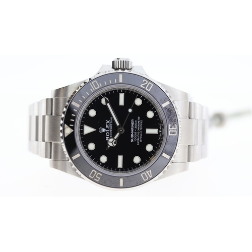 111 - Brand: Rolex
 Model Name: Submariner 'No Date' 
 Reference: 124060
 Movement: Automatic
 Year: 2021
... 