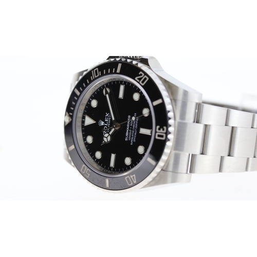 111 - Brand: Rolex
 Model Name: Submariner 'No Date' 
 Reference: 124060
 Movement: Automatic
 Year: 2021
... 