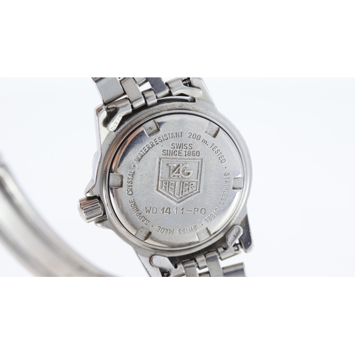 118 - Brand: Tag Heuer
 Model Name: Professional 
 Reference: WD1411-PO
 Movement: Quartz
 Dial shape: Cir... 