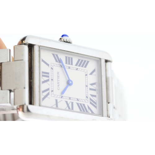 13 - Brand: Cartier
 Model Name: Tank Solo 
 Reference: 3710
 Movement: Quartz
 Dial shape: Rectangular
 ... 