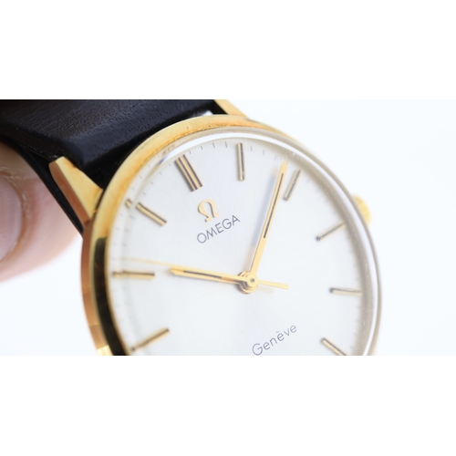 142 - Brand: Omega
 Model Name: Geneve 
 Reference: 131.041
 Movement: Manual Wind
 Year: Circa 1970
 Pape... 