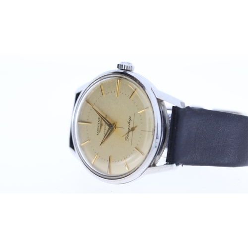 148 - Brand: Longines
 Model Name: Flagship 
 Movement: Manual Wind
 Year: Circa 1960's
 Dial shape: Circu... 