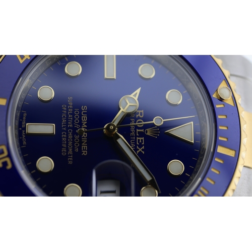 150 - Brand: Rolex
 Model Name: Submariner Bluesy 
 Reference: 116613LB
 Year: 2019
 Box: Full Box
 Papers... 