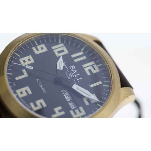 154 - Brand: Ball
 Model Name: Engineer III Bronze 
 Reference: NM2186C-L3J-BK
 Movement: Automatic
 Box: ... 