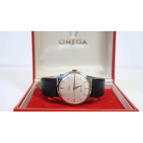 161 - Brand: Omega
 Model Name: Seamaster 
 Movement: Manual Wind
 Box: Full Box
 Dial shape: Circular
 Di... 