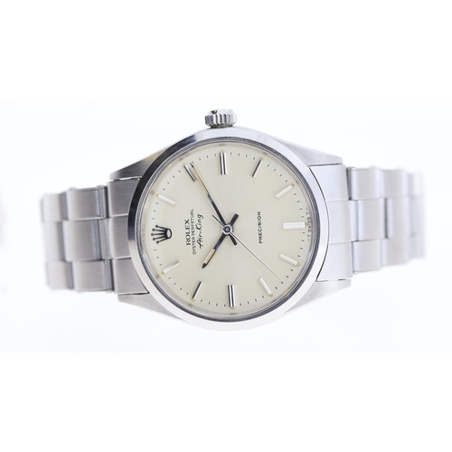 177 - Brand: Vintage Rolex
 Model Name: Air King 
 Reference: 5500
 Movement: Automatic
 Year: 1970
 Dial ... 