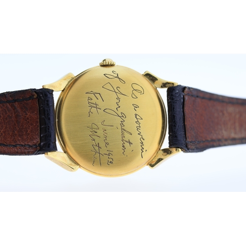 187 - Brand: Vacheron Constantin
 Model Name: Dress Watch 
 Movement: Manual Wind
 Year: Circa 1950's
 Dia... 