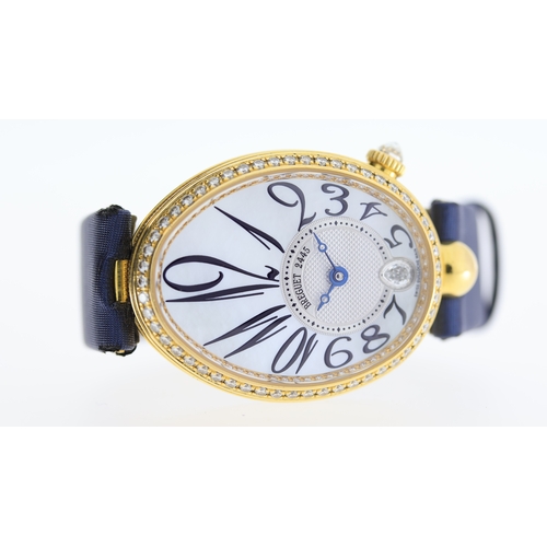 29 - Brand: Breguet
 Model Name: Reine de Naples 
 Reference: 8918
 Movement: Automatic
 Dial shape: Oval... 