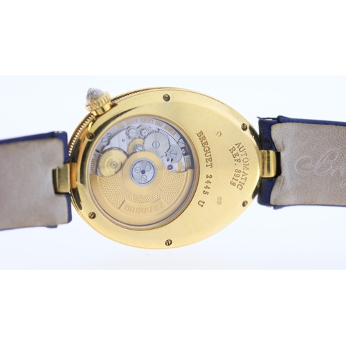 29 - Brand: Breguet
 Model Name: Reine de Naples 
 Reference: 8918
 Movement: Automatic
 Dial shape: Oval... 