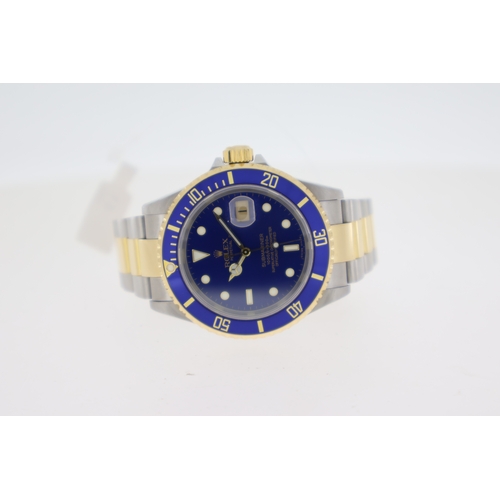 41 - Brand: Rolex
 Model Name: Submariner Steel & Gold 'Bluesy' 
 Reference: 16613
 Movement: Automatic
 ... 