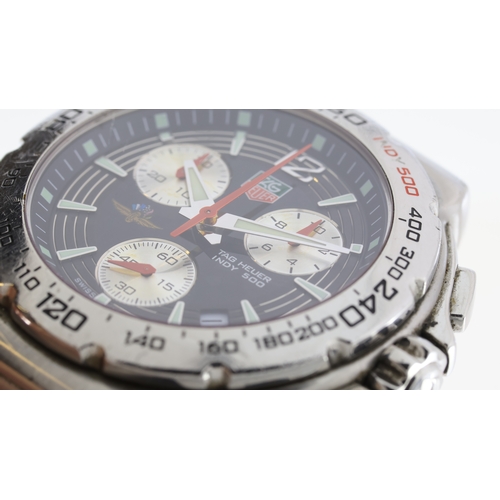 5 - Brand: Tag Heuer
 Model Name: Indy 500 
 Reference: CAC111B-O
 Movement: Quartz
 Box: inner box
 Dia... 