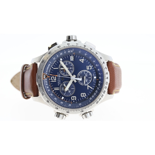 52 - Brand: Hamilton
 Model Name: Khaki X-Wind 
 Reference: H779220
 Movement: Quartz
 Dial shape: Circul... 