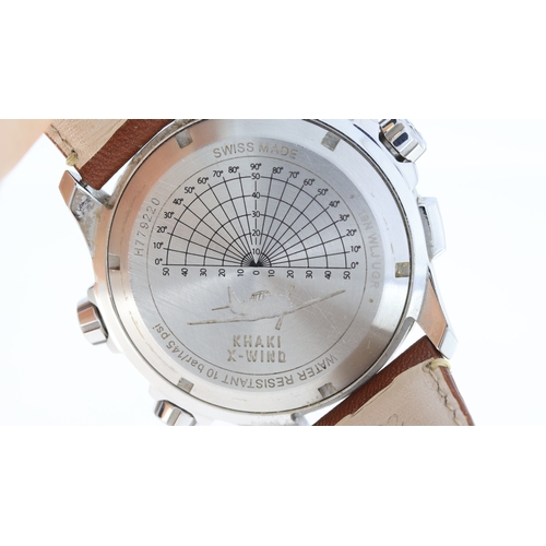 52 - Brand: Hamilton
 Model Name: Khaki X-Wind 
 Reference: H779220
 Movement: Quartz
 Dial shape: Circul... 