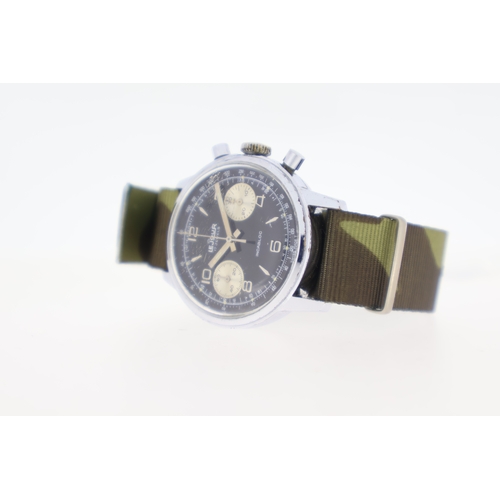 70 - Brand: Vintage Le Jour
 Model Name: 'Reverse Panda' 
 Movement: Manual Wind
 Year: Circa 1960's
 Dia... 