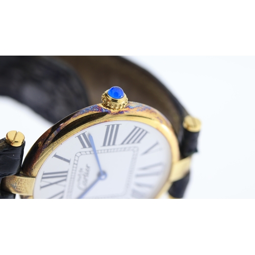 76 - Brand: Cartier
 Model Name: Must De Cartier Vendome 
 Reference: 590003
 Movement: Quartz
 Dial shap... 