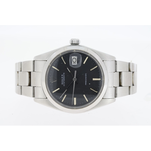 193 - Brand: Vintage Rolex
 Model Name: Oysterdate Precision
 Reference: 6694
 Complication: Date
 Movemen... 