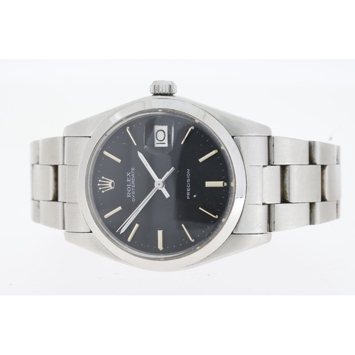 193 - Brand: Vintage Rolex
 Model Name: Oysterdate Precision
 Reference: 6694
 Complication: Date
 Movemen... 