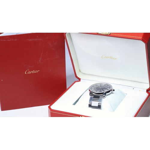 11 - Brand: Cartier
 Model Name: Ronde Solo 
 Reference: 3802
 Movement: Automatic
 Year: 2018
 Box: Full... 