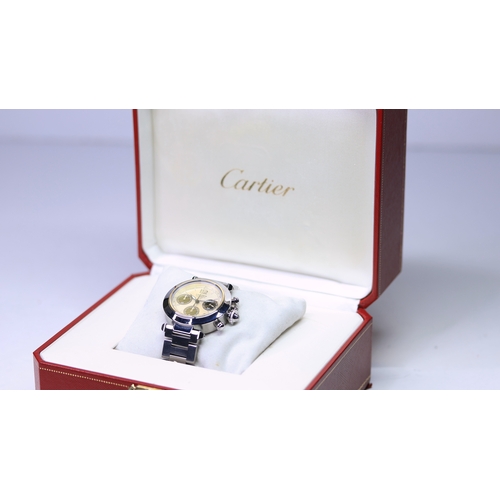 12 - Brand: Cartier
 Model Name: Pasha 
 Reference: 2412
 Movement: Automatic
 Box: inner box
 Box featur... 