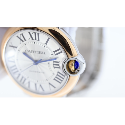 14 - Brand: Cartier
Model Name: Ballon Bleu
Reference: 3754
Movement: Automatic
Year: Circa 2016
Dial sha... 