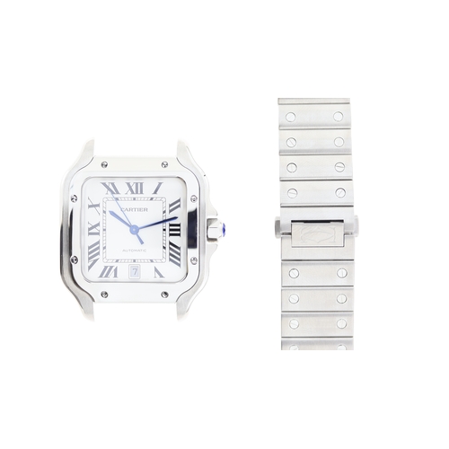 15 - Brand: Cartier
Model Name: Santos
Reference: 4072
Movement: Automatic
Year: Circa 2020
Dial shape: S... 