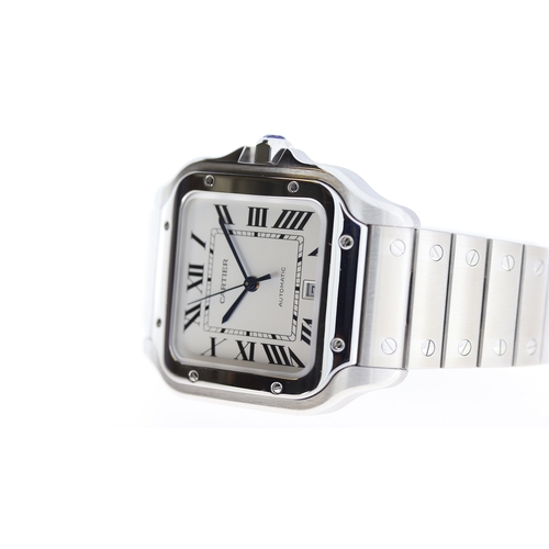 15 - Brand: Cartier
Model Name: Santos
Reference: 4072
Movement: Automatic
Year: Circa 2020
Dial shape: S... 