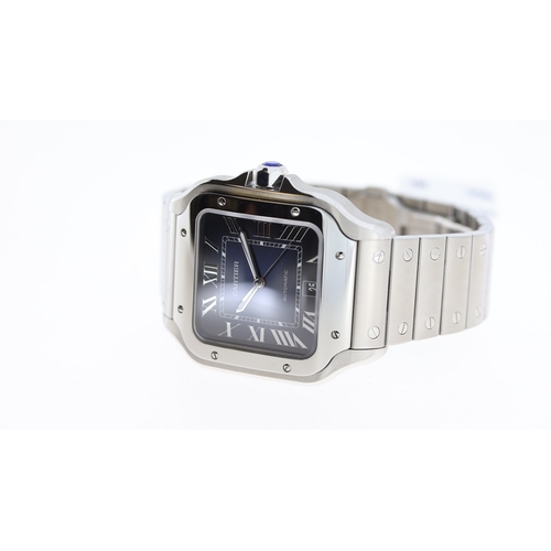 16 - Brand: Cartier
 Model Name: Santos 
 Reference: 4072
 Movement: Automatic
 Year: Circa 2020
 Dial sh... 