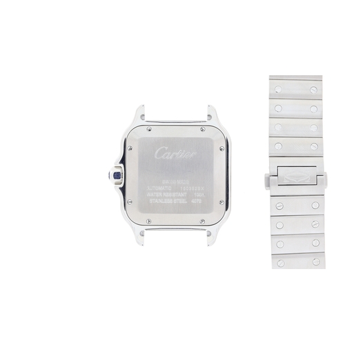 16 - Brand: Cartier
 Model Name: Santos 
 Reference: 4072
 Movement: Automatic
 Year: Circa 2020
 Dial sh... 