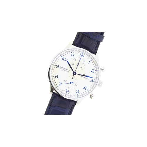 19 - Brand: Iwc
 Model Name: Portugieser 
 Reference: IW371446
 Movement: Automatic
 Year: 2018
 Box: Ful... 