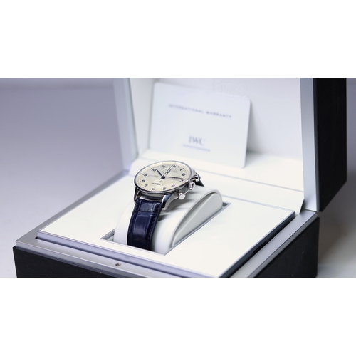 19 - Brand: Iwc
 Model Name: Portugieser 
 Reference: IW371446
 Movement: Automatic
 Year: 2018
 Box: Ful... 