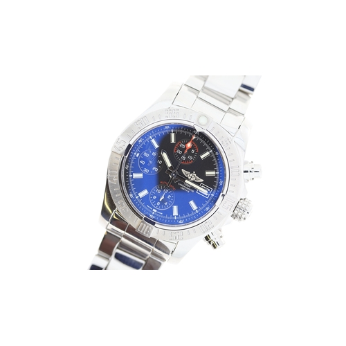 3 - Brand: Breitling
 Model Name: Avenger II 
 Reference: A13381
 Movement: Automatic
 Year: 2014
 Box: ... 