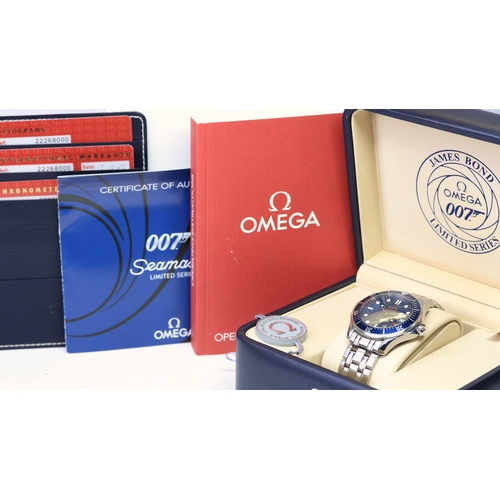 37 - Brand: Omega
Model Name: Seamaster 007, James Bond Ltd Edition
Reference: 2226.80.00
Movement: Autom... 