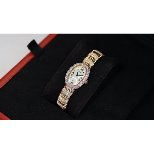 4 - Brand: Cartier
 Model Name: Baignoire 
 Reference: 2311
 Movement: Quartz
 Year: Circa 2010
 Box: Ac... 