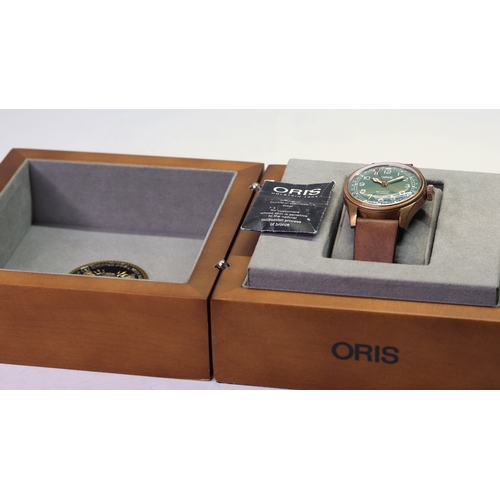 40 - Brand: Oris
 Model Name: Bronze Big Crown 
 Reference: 7741-31
 Movement: Automatic
 Year: Circa 202... 